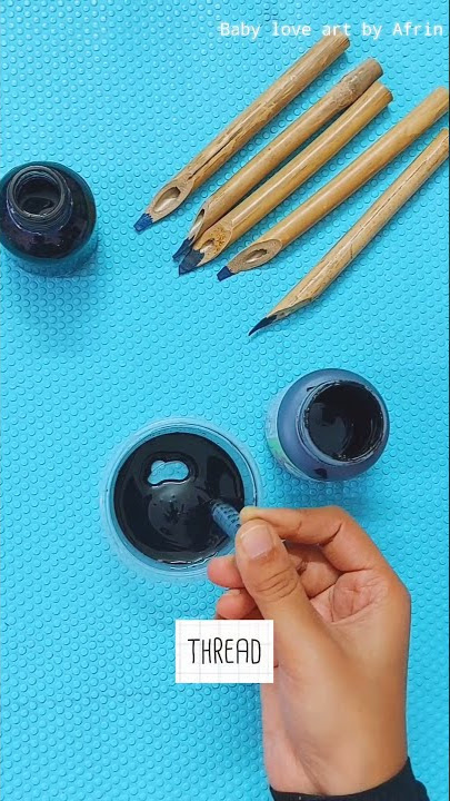 DIY Calligraphy ink /#shorts #arabiccalligraphy #qalam #babyloveartbyafrin