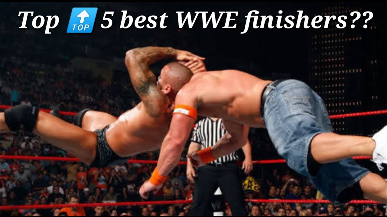 Top 🔝 5 best WWE finishers 