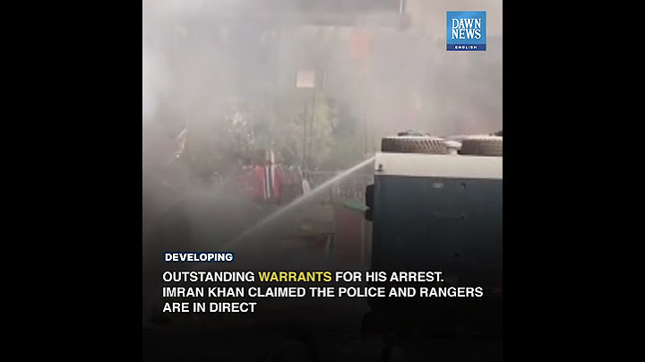 Clashes Erupted Again Between Police And PTI Supporters At Zaman Park |Developing| Dawn News English