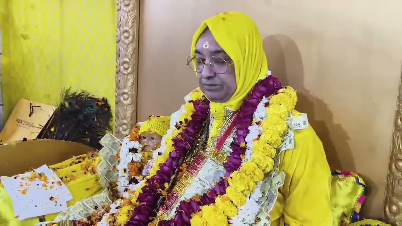 पुष्पवर्षा और भक्ति का अनुपम दृश्य | श्री नंगली भगवान जी जन्मोत्सव🌹🪷🌹🪷🌹