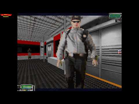 WILLIAM SHATNER'S TEKWAR (1995) - DOS Gameplay Video (PC MS-DOS)
