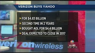 Verizon buys Yahoo for $4.83B, marking end of an era