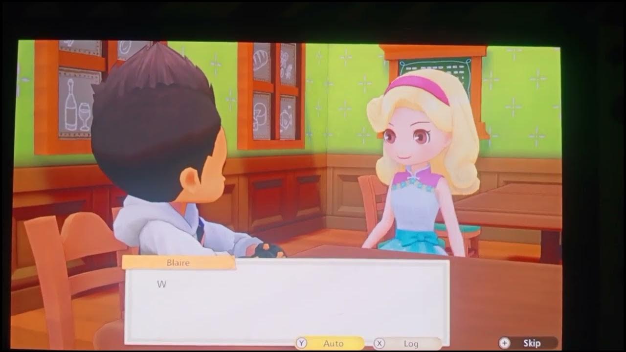 story-of-seasons-pioneers-of-olive-town-blaire-first-heart-event-youtube