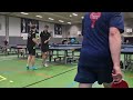 tafeltennis open lange dijker dubbel finale