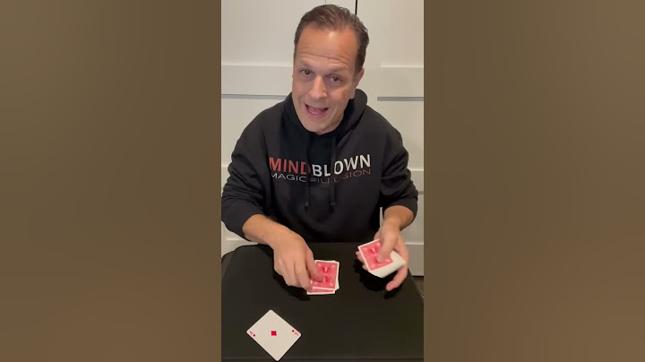 Beginner card trick tutorial