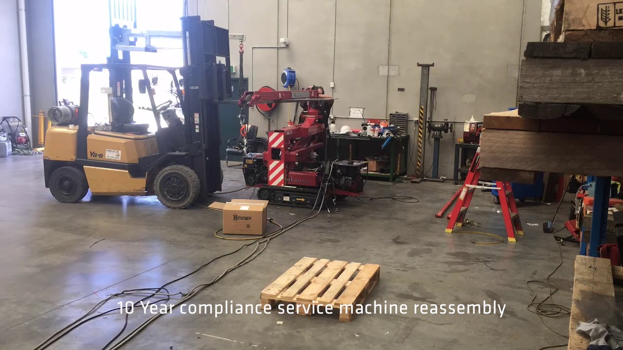 Aspac Group's 10 Year Service Reassembly