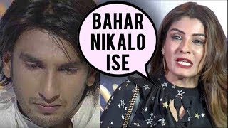 Raveena Tandon Had Kicked Out Ranveer Singh For Bad Behaviour On Set
