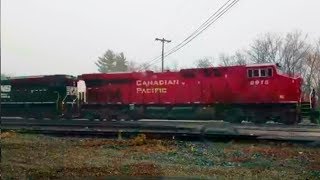 Cool CP and NS Power on Stack Train In The Rain
