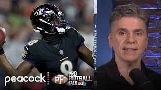 Championship Sunday players to watch: Lamar Jackson, Deebo Samuel | Pro Football Talk | NFL on NBC