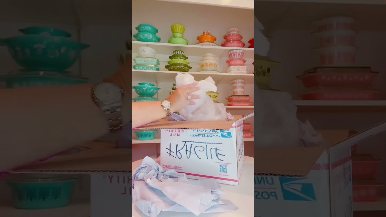 Vintage Pyrex Haul Unboxing A Collector S Dream VintagePyrex RetroKitchen