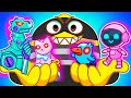 Scary Dino Robot Song 😨🤖 Playing Dinosaurs Song 🤩 VocaVoca🥑 Kids Songs &amp; Nursery Rhymes