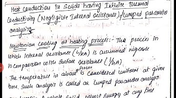 Video 3 lumped parameter derivation