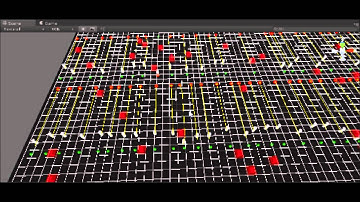 SimplePath - 500 Agents Pathfinding + Dynamic Obstacle Avoidance