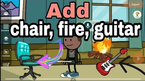 How to add Fire🔥, chair💺 and guitar🎸in tweencraft app | ( In Hindi)