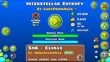 Interstellar Entropy by LastPrismAlex and more 100% Extreme Demon
