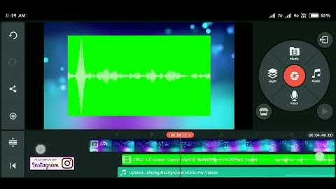 How to make animated audio wave on video with android | TechAbuzar