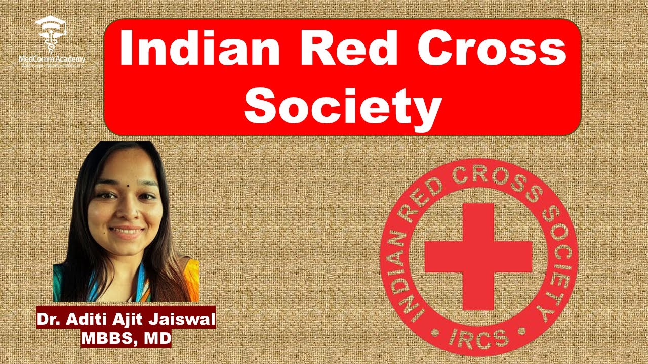 Indian Red Cross Society (IRCS) I Dr. Aditi Ajit Jaiswal (MBBS, MD)