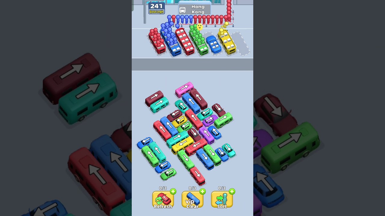 Car jam traffic puzzle game level-9 complete 