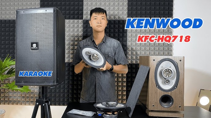 Làm Loa Karaoke Cực Đã Với Loa Kenwood 3 Đường Tiếng KFC- HQ718 ...