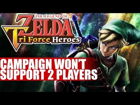 Video: Zelda: Die Kampagne Von Triforce Heroes Unterstützt Den Zwei-Spieler-Modus Nicht