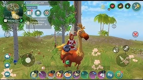 [Utopia:Origin] Công thức và tame thú cưỡi CHOCOBO ( đà điểu) Tiến Đạtt 😘