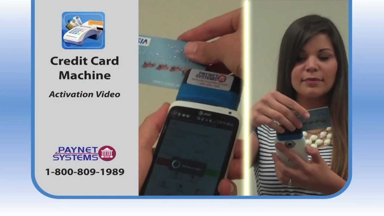 Credit Card Machine Getting Started Activation YouTube
