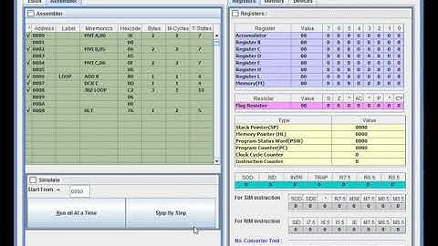 8 bit data MULTIPLICATION in Microprocessor 8085.