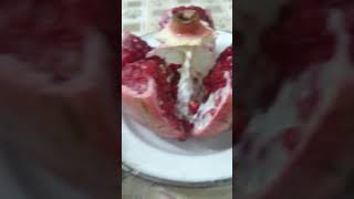 افضل طريقه لتقشير الرمانpealing pomegranate in best way