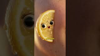 Clean Pores Fast with 3 Simple Ingredients! 🍓🍋 | #shorts