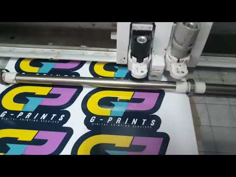 How to make Waterproof Stickers using Cameo 4 and Epson L120 printer (Print and Cut)
