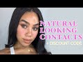 THE BEST NATURAL COLOR CONTACTS FROM TTDEYE + DISCOUNT CODE
