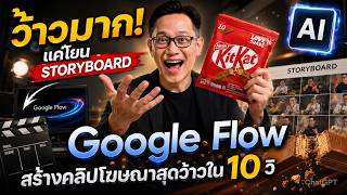แค่โยนสตอรี่บอร์ดให้ Google Flow ก็กลายเป็นคลิปโฆษณาสุดว้าวเลย screenshot 2