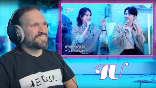 First Time Reacting To [조각집🎨] '별 떨어진다 (I Do)' IU Live Clip (With 도경수)