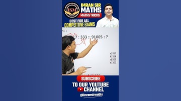 Number Analogy Tricks | Reasoning Tricks | Maths Tricks | imran sir maths #shorts