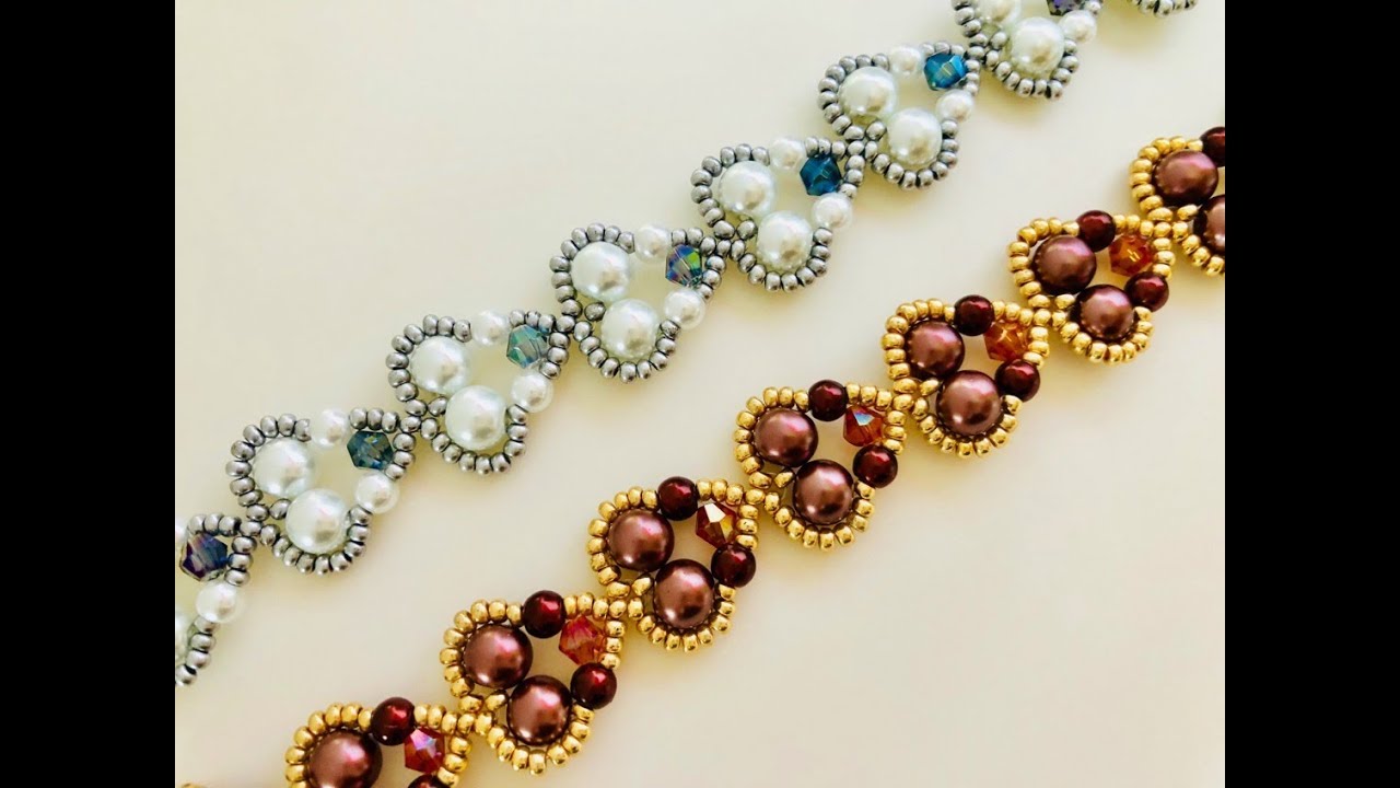 Simple Hearts 💕 Beaded Bracelet 💞 Super Easy Tutorial - YouTube