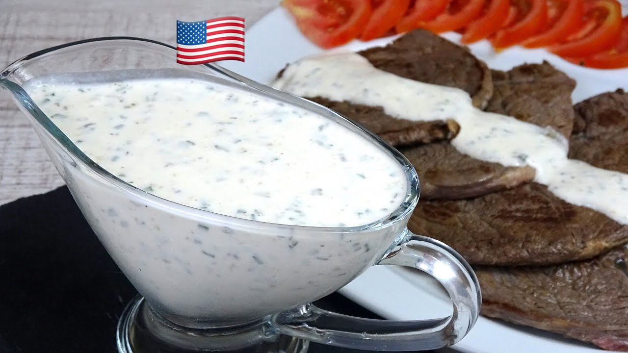 SALSA RANCHERA, AUTENTICA RECETA ORIGINAL🇺🇸RANCH SALSA