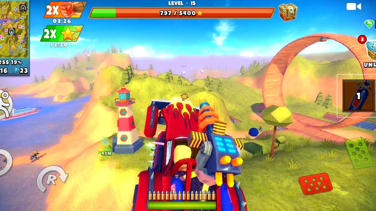 Invulnerable Flying Car In Valley Zombie Offroad Safari (DogByte