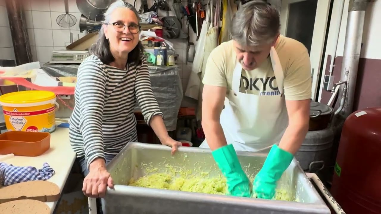Sauerkraut für den Winter selber machen