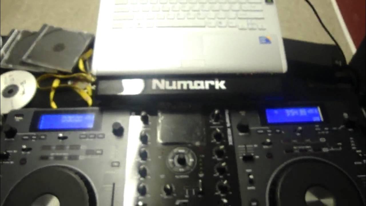 how to connect the numark mixdeck with vitualdj mixdeck and vdj YouTube
