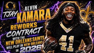 🚨 BREAKING: Alvin Kamara REWORKS Contract With Saints | What It Means for New Orleans in 2026! ⚜️