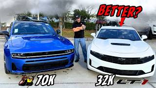 Is the Camaro SS/LT1 better than the New Scatpack at 1/2 the Price?
