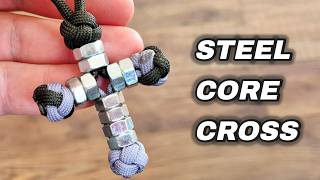 How to Make a Paracord Hex Nut Cross @CreationsByS