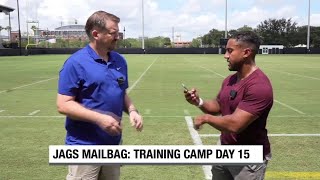 Jags Mailbag: Training Camp Practice 15 Takeaways