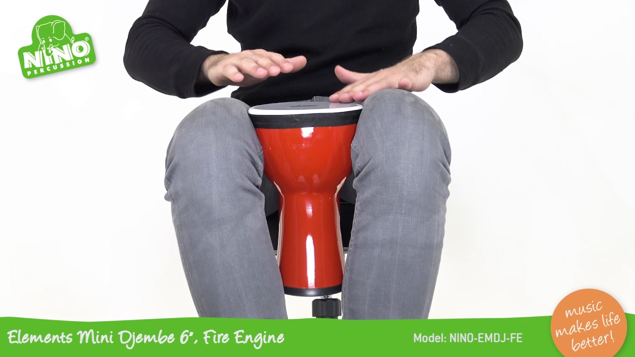 Nino Percussion NINO-EMDJ-SF Elements mini-djembé 6 pouces | Bax Music