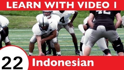 Learn Indonesian with Video - It
