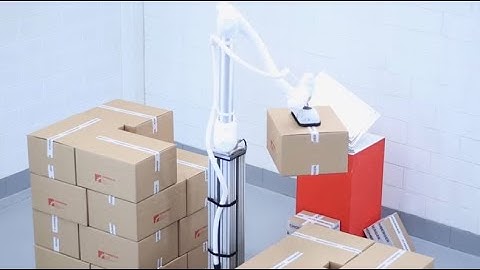 Pallettizzatore con cobot Doosan Robotics