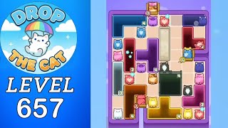 Drop The Cat Level 657 Walkthrough