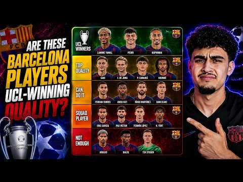 Are These Barcelona Players UCL-Winning Quality?