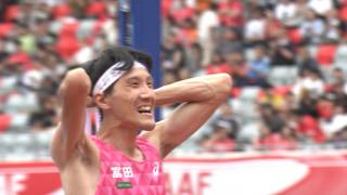 【第110回日本選手権】男子 走高跳 決勝4位タイ ●勝田 将●