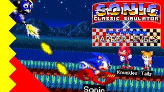 Sonic 1: The Harder Levels (v0.7) but remade in Classic Sonic Simulator
